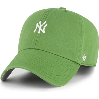 Cap zaobljena green adjustable strap Clean Up Base Runner Fatigue Green New York Yankees MLB 47 Brand