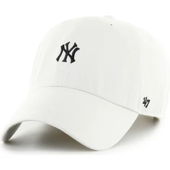 Cap zaobljena beige adjustable strap Clean Up Base Runner New York Yankees MLB 47 Brand