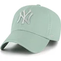 kapa-zaobljena-zelena-podesiv-clean-up-no-loop-label-new-york-yankees-mlb-47-brand