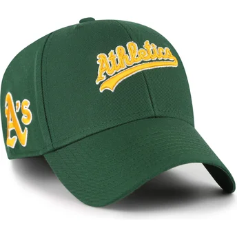 Cap zaobljena green adjustable strap MVP Ballpark Script Shot Oakland Athletics MLB 47 Brand
