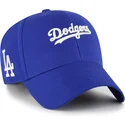 cap-zaobljena-blue-adjustable-strap-mvp-ballpark-script-shot-los-angeles-dodgers-mlb-47-brand