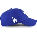 cap-zaobljena-blue-adjustable-strap-mvp-ballpark-script-shot-los-angeles-dodgers-mlb-47-brand