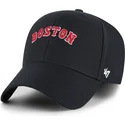 47-brand-curved-brim-mvp-ballpark-script-shot-boston-red-sox-mlb-navy-blue-adjustable-cap
