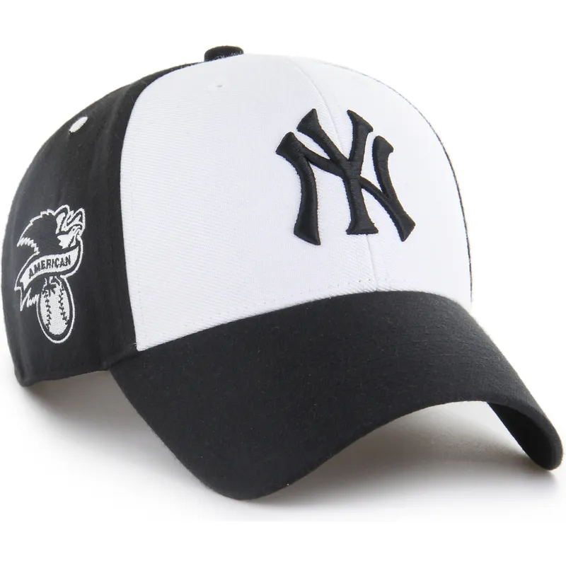 kapa-zaobljena-crna-snapback-mvp-replica-sure-shot-new-york-yankees-mlb-47-brand