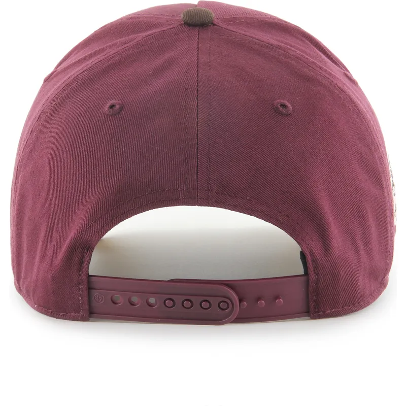 kape-zaobljena-crvena-snapback-mvp-dt-sure-shot-two-tone-cotton-los-angeles-dodgers-mlb-47-brand