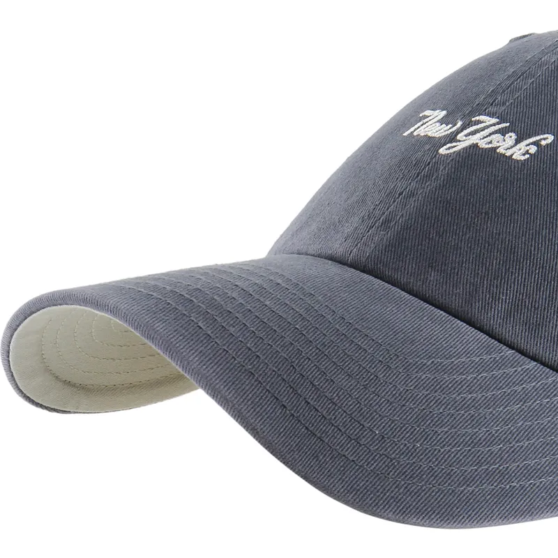 kapa-zaobljena-mornarsko-plava-podesiv-clean-up-base-runner-script-new-york-yankees-mlb-47-brand