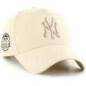 cap-zaobljena-beige-snapback-mvp-dt-sure-shot-two-tone-cotton-new-york-yankees-mlb-47-brand