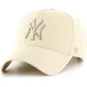 cap-zaobljena-beige-snapback-mvp-dt-sure-shot-two-tone-cotton-new-york-yankees-mlb-47-brand