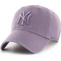 kapa-zaobljena-ljubicasta-podesiv-clean-up-iris-new-york-yankees-mlb-47-brand