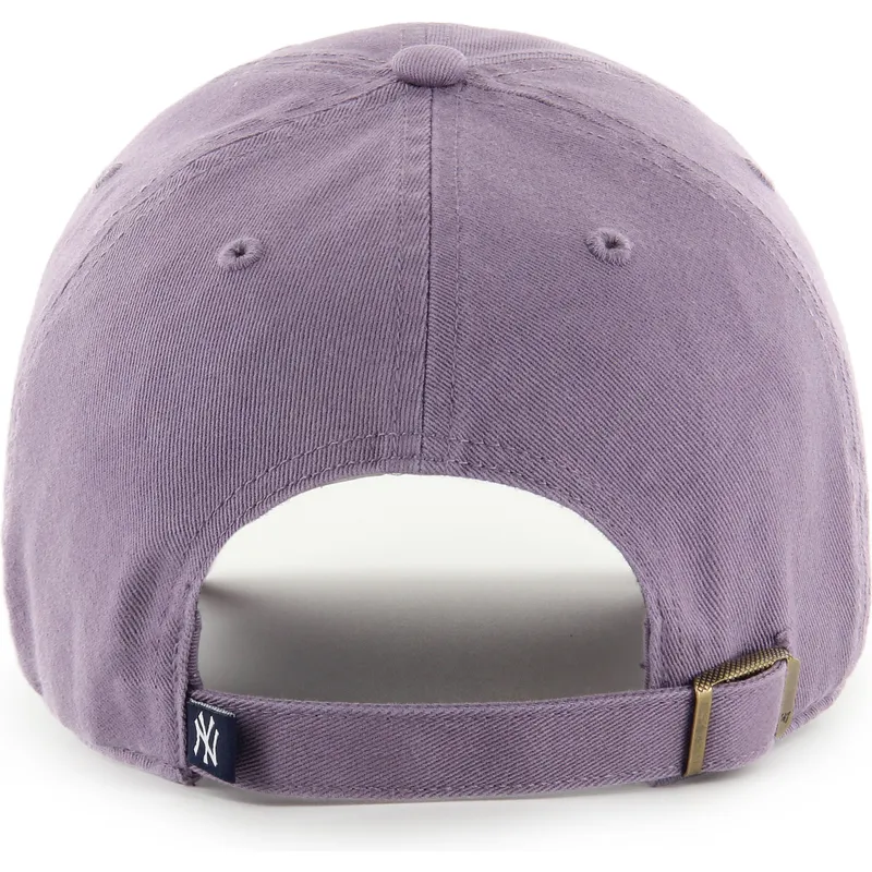 kapa-zaobljena-ljubicasta-podesiv-clean-up-iris-new-york-yankees-mlb-47-brand