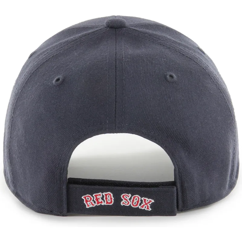 kape-zaobljena-mornarsko-plava-podesiva-traka-mvp-boston-red-sox-mlb-47-brand