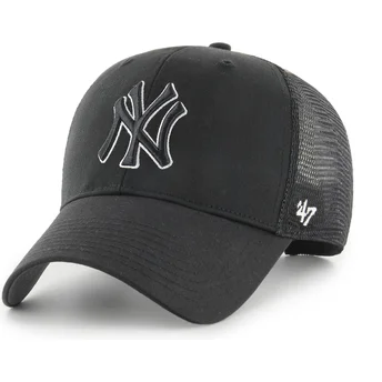 Cap zaobljena black snapback Outline MVP Branson New York Yankees MLB 47 Brand