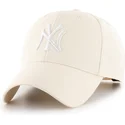 kapa-zaobljena-bez-snapback-mvp-natural-new-york-yankees-mlb-47-brand