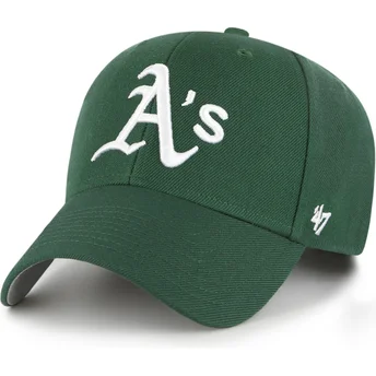 Cap zaobljena green adjustable strap MVP Oakland Athletics MLB 47 Brand