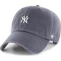 kapa-zaobljena-mornarsko-plava-podesiv-clean-up-base-runner-vintage-new-york-yankees-mlb-47-brand