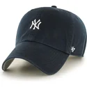 cap-zaobljena-navy-blue-adjustable-strap-clean-up-base-runner-mini-new-york-yankees-mlb-47-brand