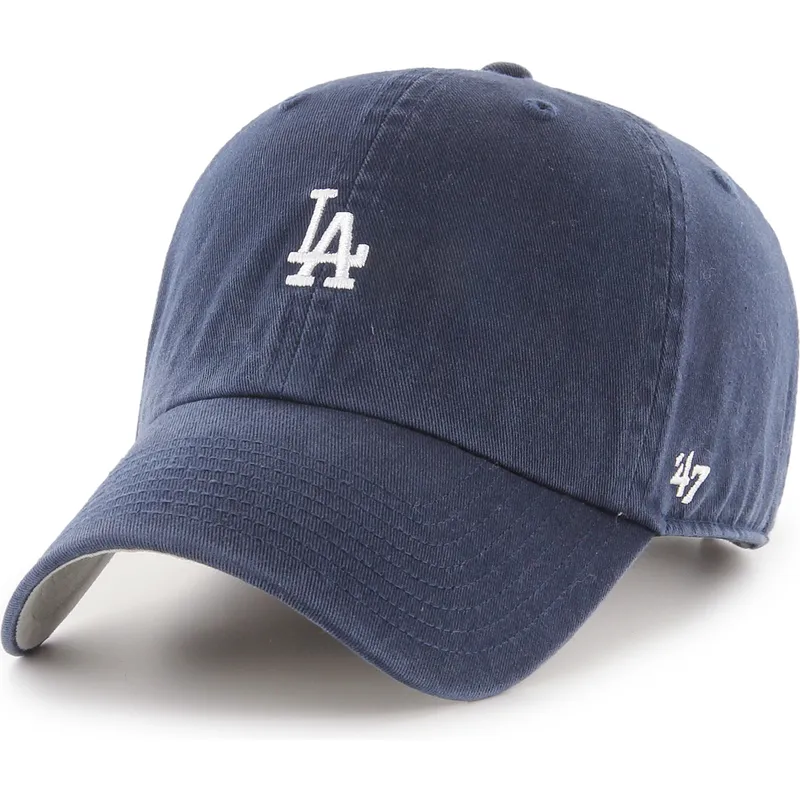 kapa-zaobljena-mornarsko-plava-podesiv-clean-up-base-runner-los-angeles-dodgers-mlb-47-brand