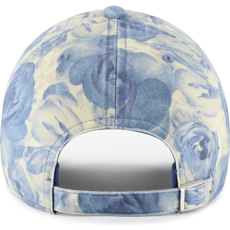 cap-zaobljena-blue-adjustable-strap-clean-up-gardenia-new-york-yankees-mlb-47-brand
