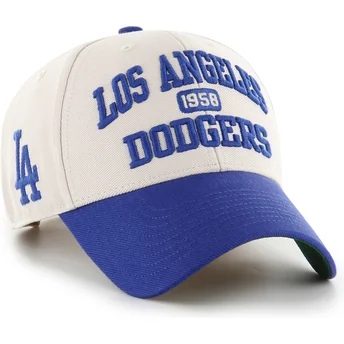 Cap zaobljena beige adjustable strap MVP Broke Line Los Angeles Dodgers MLB 47 Brand