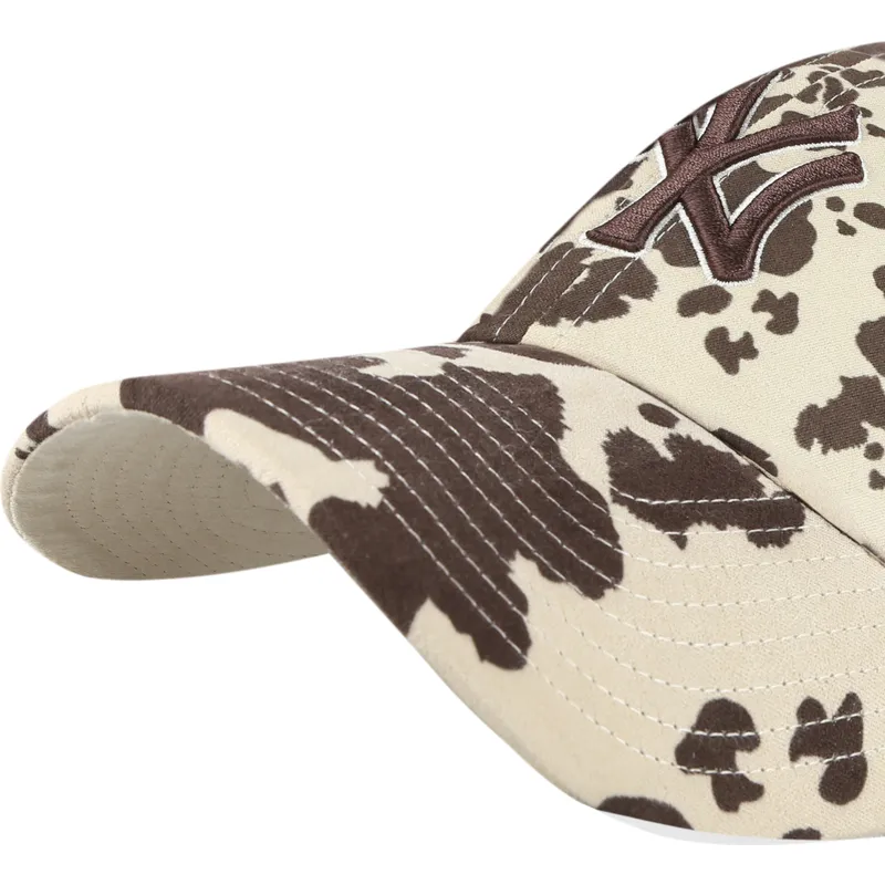 kapa-zaobljena-smeda-podesiv-clean-up-bessie-new-york-yankees-mlb-47-brand