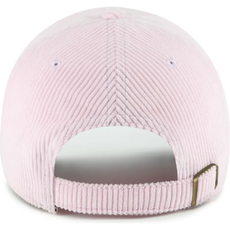 kapa-zaobljena-ruzicasta-podesiv-clean-up-cord-base-runner-new-york-yankees-mlb-47-brand