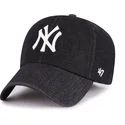 kape-zaobljena-crna-podesiva-traka-clean-up-lennon-new-york-yankees-mlb-47-brand