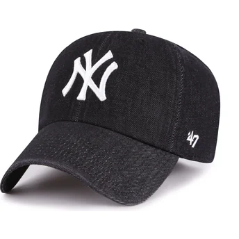 Cap zaobljena black adjustable strap Clean Up Lennon New York Yankees MLB 47 Brand