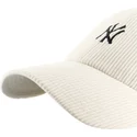 cap-zaobljena-beige-adjustable-strap-clean-up-cord-base-runner-new-york-yankees-mlb-47-brand