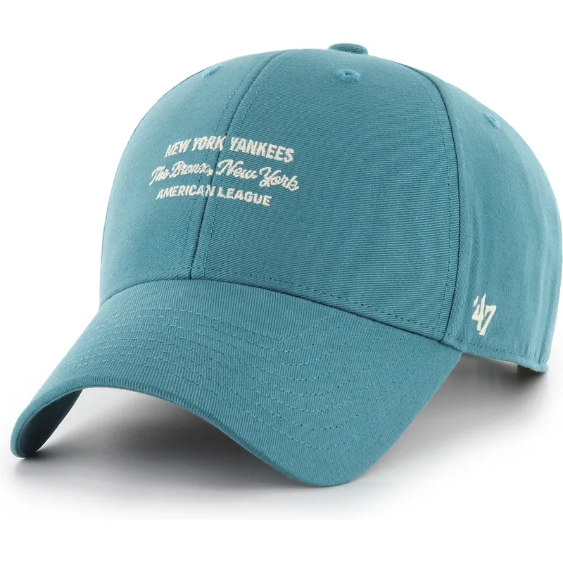 cap-zaobljena-blue-snapback-mvp-contemporary-cyan-new-york-yankees-mlb-47-brand