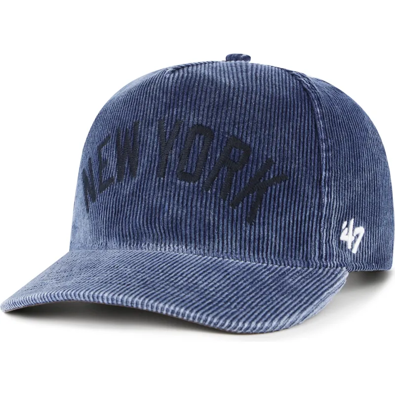 kapa-zaobljena-mornarsko-plava-snapback-hitch-reclaim-rusted-new-york-yankees-mlb-47-brand