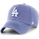 cap-zaobljena-blue-adjustable-strap-clean-up-weathered-thrift-los-angeles-dodgers-mlb-47-brand