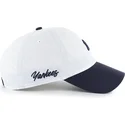 cap-zaobljena-white-adjustable-strap-clean-up-vista-mini-two-tone-new-york-yankees-mlb-47-brand