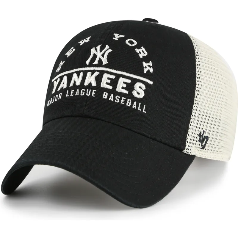 kapa-zaobljena-crna-snapback-clean-up-windham-mesh-new-york-yankees-mlb-47-brand kapa-zaobljena-crna-snapback-clean-up-windham-mesh-new-york-yankees-mlb-47-brand