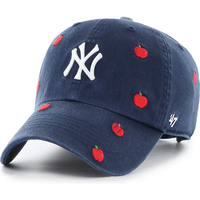 kapa-zaobljena-mornarsko-plava-podesiv-clean-up-scatter-apple-new-york-yankees-mlb-47-brand kapa-zaobljena-mornarsko-plava-podesiv-clean-up-scatter-apple-new-york-yankees-mlb-47-brand
