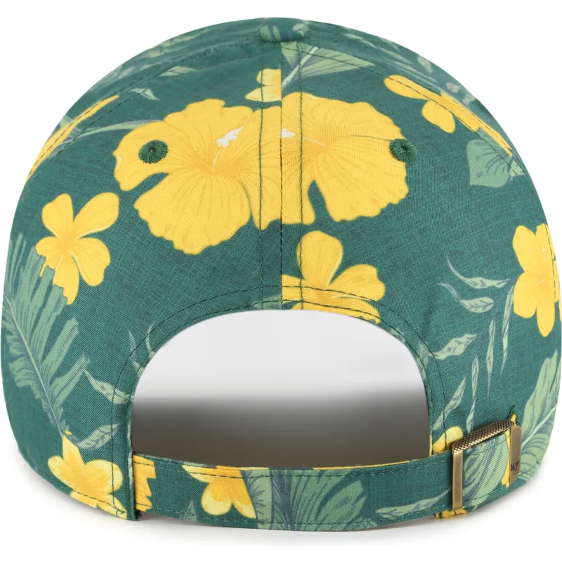 cap-zaobljena-green-adjustable-strap-clean-up-beach-side-oakland-athletics-mlb-47-brand