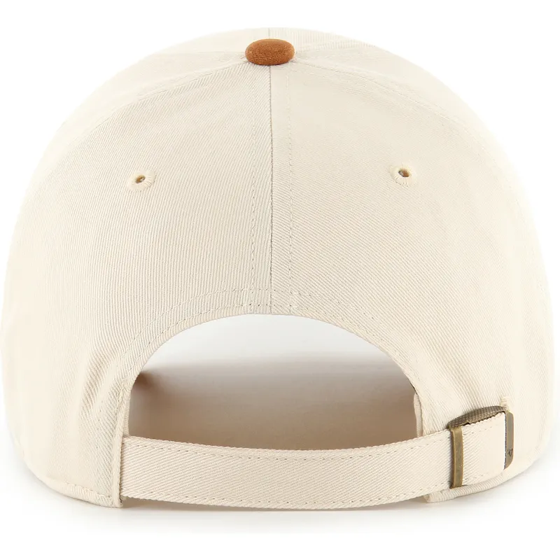 cap-zaobljena-beige-adjustable-strap-marron-clean-up-mini-script-suede-visor-new-york-yankees-mlb-47-brand cap-zaobljena-beige-adjustable-strap-marron-clean-up-mini-script-suede-visor-new-york-yankees-mlb-47-brand