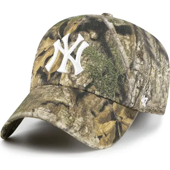 47 Brand Curved Brim Clean Up Realtree New York Yankees...