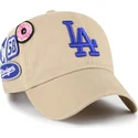 kapa-zaobljena-kaki-podesiv-clean-up-badges-los-angeles-dodgers-mlb-47-brand