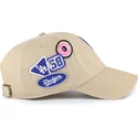kapa-zaobljena-kaki-podesiv-clean-up-badges-los-angeles-dodgers-mlb-47-brand
