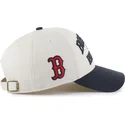 cap-zaobljena-beige-adjustable-strap-mvp-broke-line-boston-red-sox-mlb-47-brand