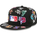 new-era-flat-brim-59fifty-all-over-milb-black-fitted-cap