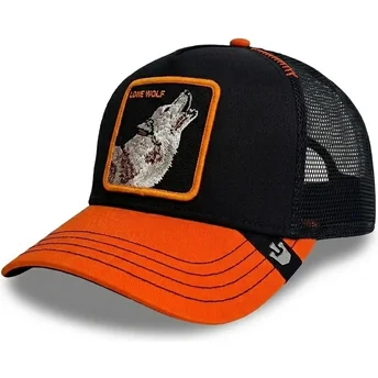 Kapa zaobljena crna snapback Solo Wolf Fab Farm The Farm Goorin Bros.