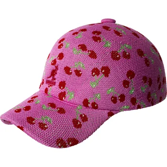 Kapa zaobljena ružičasta podesiv Cherry Spacecap Kangol