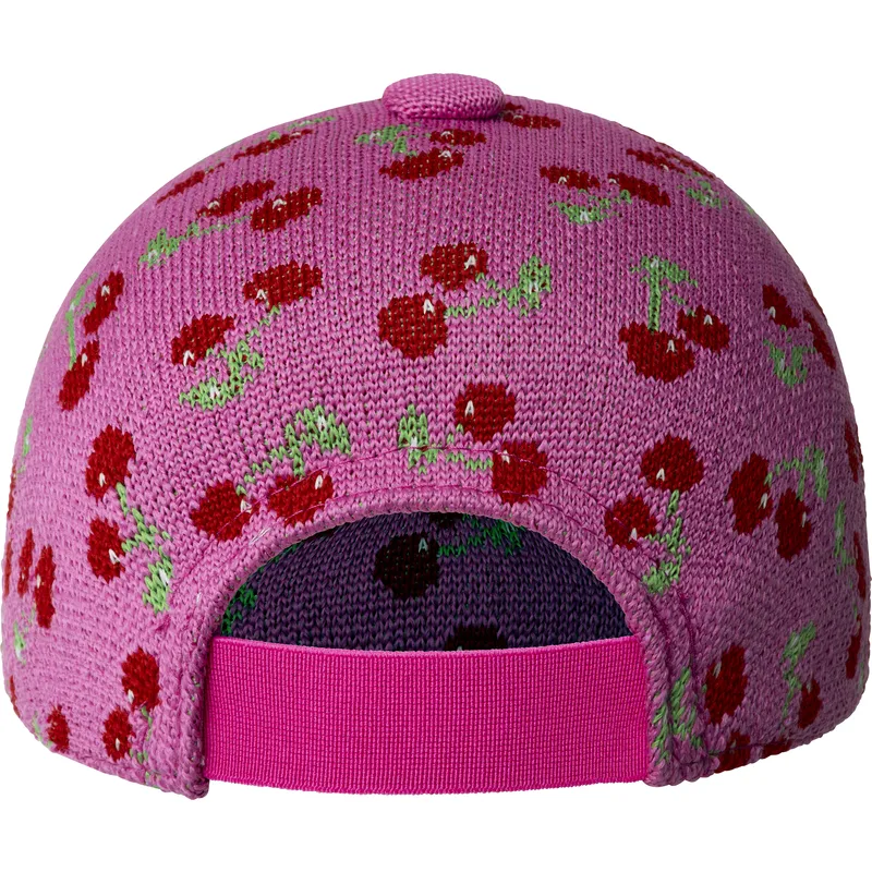 kape-zaobljena-ruzicasta-podesiva-traka-cherry-spacecap-kangol