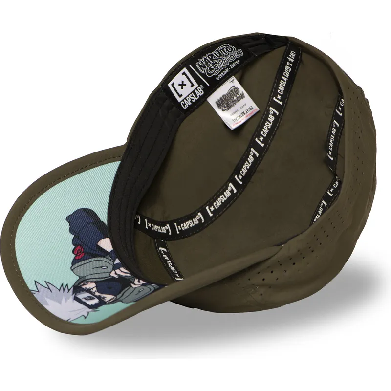 cap-zaobljena-green-adjustable-strap-kakashi-hatake-naruto-capslab