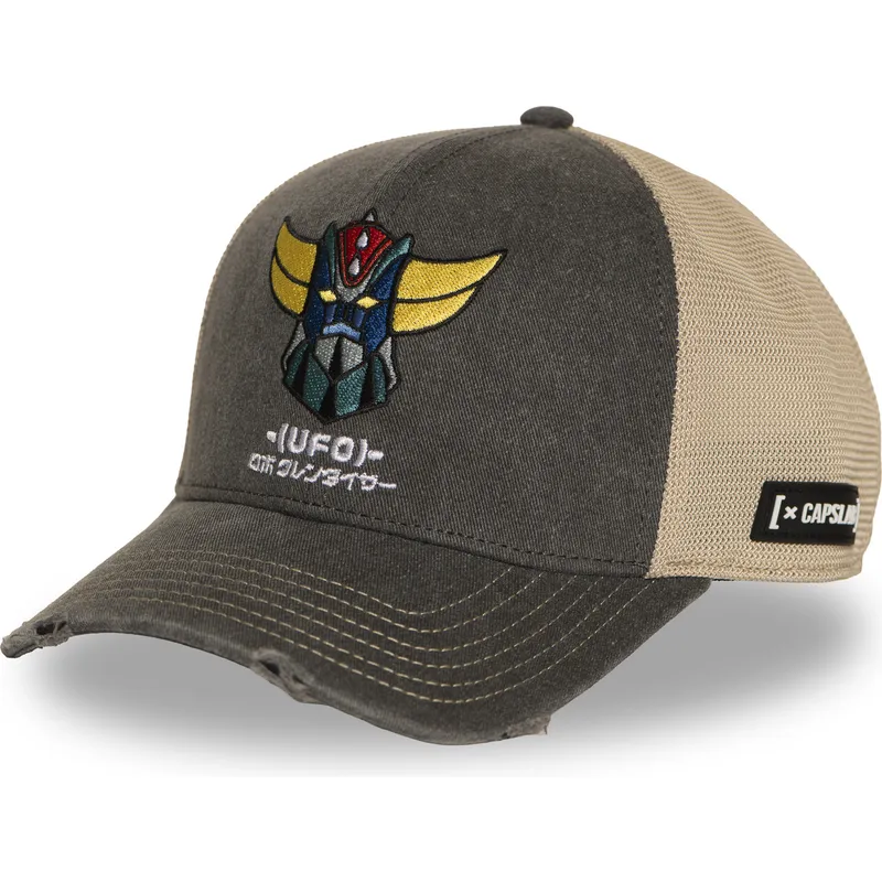 cap-zaobljena-gray-snapback-robot-grendizer-robot-grendizer-capslab