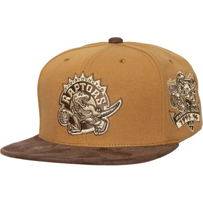 kapa-ravna-smeda-podesiv-coffee-strapback-toronto-raptors-nba-mitchell-ness