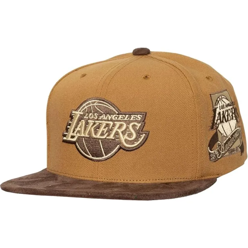 kapa-ravna-smeda-podesiv-coffee-strapback-los-angeles-lakers-nba-mitchell-ness