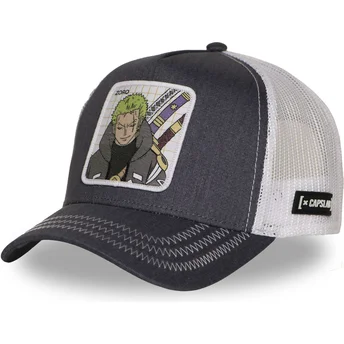 Kape zaobljena siva snapback OP7 ZORB Roronoa Zoro One Piece Capslab