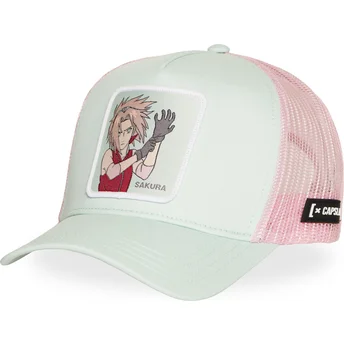 Cap zaobljena green snapback Sakura Haruno Naruto Capslab